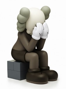 KAWS, COMPANION (PASSING THROUGH), 2010, Fiberglass, metal structure and paint, 208 1/2 x 169 1/4 x 185 inches.