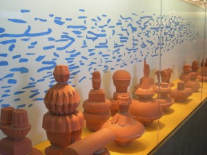  Nick Kripal 'Swarm' terra cotta installed at Philadelphia International Airport