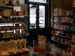 Nobrow Press' shop on Great Eastern St.