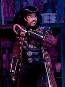 Frank X as Captain Hook in Arden Theatre Company's PeterPan Frank X as Captain Hook in Peter Pan, Arden Theatre Company; photo by Mark Garvin