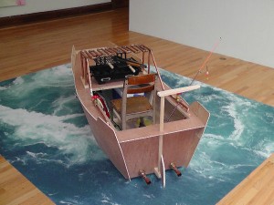 Hibachi Engine Boat