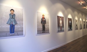 Installation view- “I Want to Grow Up Fast” Judy Gelles