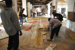 In Anatsui's Studio