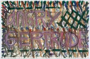 Louise Fishman Angry Louise 1973.