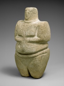 MMA Standing Female with strap and Necklace