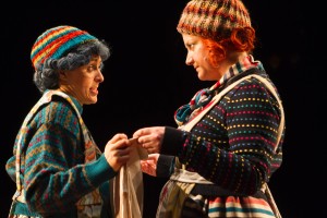 Mary Murray and Sorcha Fox in Tiny Plays 2, photo: Pat Redmond