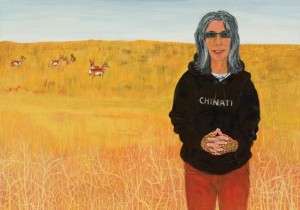 McEneaney_West Texas_2009 Sarah McEneany, SP Chinati, 2009, egg tempera on linen, 20 x 28 inches