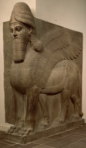 Nimrud human headed bull