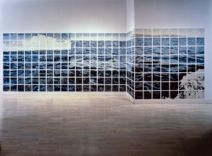 Jennifer Bartlett 'Atlantic Ocean' (1984) 103 x 363 in, enamel on steel, courtesy Locks Gallery, Philadelphia