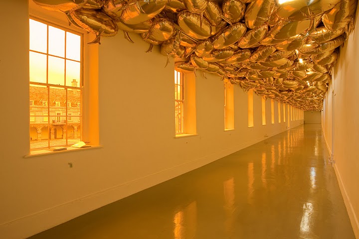 Philippe Parreno 'Speech Bubbles' installed at the Irish Museum of Modern Art, 2009-10