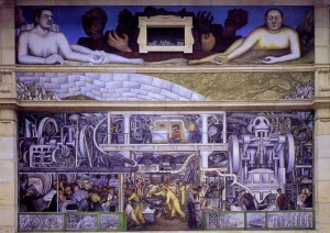 Detroit Industry, South Wall, 1932-33. Detroit Institute of Arts.
