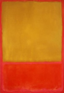 Rothko Ochre and Red+