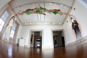 Jay Walker, Pyrotokos, mixed-media installation, image courtesy Main Line Art Center