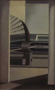George C. Ault, The Machine (The Engine), 1922, 0il/canvas