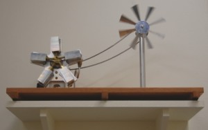 Mike Stifel's machine "Windmills do not work that way" begins spinning away.