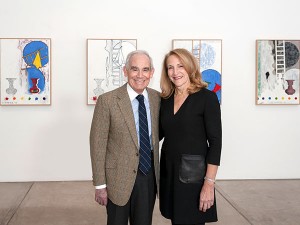 Keith L. and Katherine Sachs, who recently donated 97 works to the PMA. Photo: Constance Mensh/Philadelphia Museum of Art.