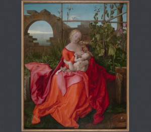 Close Examination: Fakes, Mistakes, Discoveries at the National Gallery, London 3 albrecht durer virgin child madonna iris NG5592 r twothird