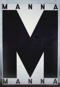 David Salle chose Annette Lemieux's MANNA (1984) for the "3 Artists Choose 3 Artists," exhibition at Artist Space, 1984.