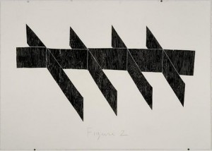 Abigail Patterson, Untitled (Figure 2), 2011, collage, 29" x 41"