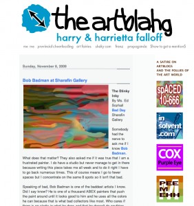 artblahgfrontpaage artblahgfrontpaage