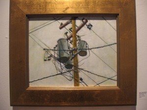 Henry Berkowitz, Transformer Trio, 8 x 10 inches, oil on canvas