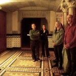 U.S. debut--Bill Viola comes to Pafa and leaves behind a gem 6 Bill Viola, far right, with his wife Kira Peroff. Center is Robert Cozzolino and left is Julian Robson