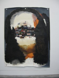 bratsch Kerstin Bratsch, Untitled 1 from Psychic series, at the New Museum's Younger Than Jesus exhibit 2007 oil on paper, 72 x 105 inches