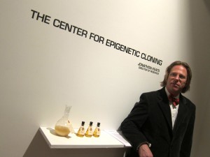 Director of Research, Jonathon Keats, at the helm of his epigentic cloning project, AC Institute, New York in 2012. Keats is set to clone Obama, Gaga and Jesus in Berlin this month.