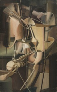 Bride, 1912, Marcel Duchamp, American (born France), 1887 - 1968, Oil on canvas 35 1/4 x 21 7/8 inches (89.5 x 55.6cm)