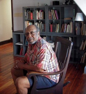 Donald Camp in his studio in West Philadelphia