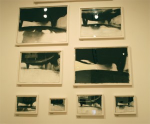 Pennsylvania Academy of Fine Arts 109th Student Exhibition 5 View of Samantha Simmon's pieces