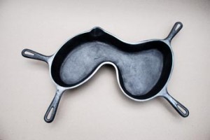 Myra Mimlitsch-Gray's Four Handled Skillet, courtesy of Wexler Gallery