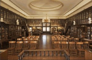 Inside the German Society. Picture from Hidden City web site, http://www.hiddencityphila.org/events/German_Society_of_Pennsylvania