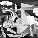 Guernica, 1937. Picasso's political masterpiece.