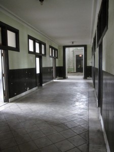 The hallway of Germantown Town Hall