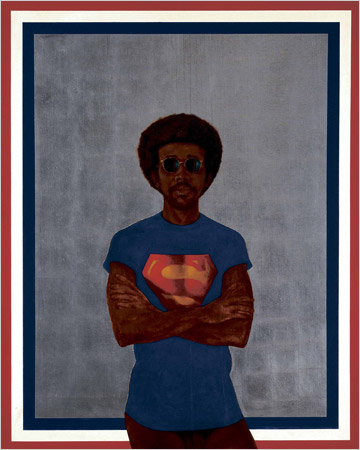 hendrickssuperman “Icon for My Man Superman (Superman never saved any black people — Bobby Seale),” 1969.