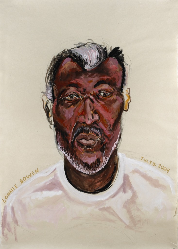 drawing of African American man