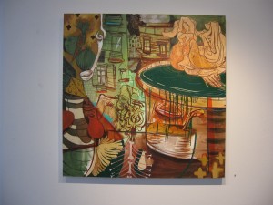  Ben Howard, Foul Swoop, oil and acrylic on canvas, 3x4 feet, 2009