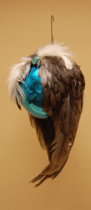 Hopefully this signature winged tree ornament by Beth Beverly will induce you to get to the Philadelphia Alt Taxidermy Competition tonight. Photo courtesy of Diamond Tooth Taxidermy. 