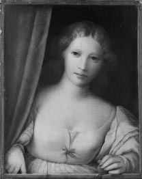 Close Examination: Fakes, Mistakes, Discoveries at the National Gallery, London 7 italian north woman window NG2146 r before restoration third1