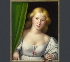 Close Examination: Fakes, Mistakes, Discoveries at the National Gallery, London 6 italian north woman window NG2146 r twothird