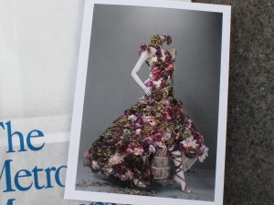Savage Beauty - Alexander McQueen at the Met; and waiting in that long line to see it 14 mcqueenflowers