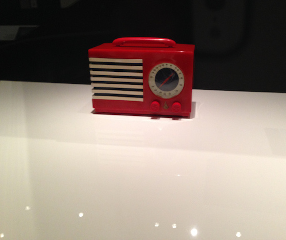 Norman Bel Geddes, Emerson Radio, from the exhibit at the Museum of the City of New York.