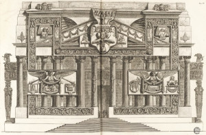 Giovanni Battista Piranesi, illustration from ‘Parere su l’architettura ...’ (1765) 