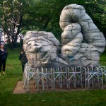 public art fund sculpture in city hall park 5 24 12 detail