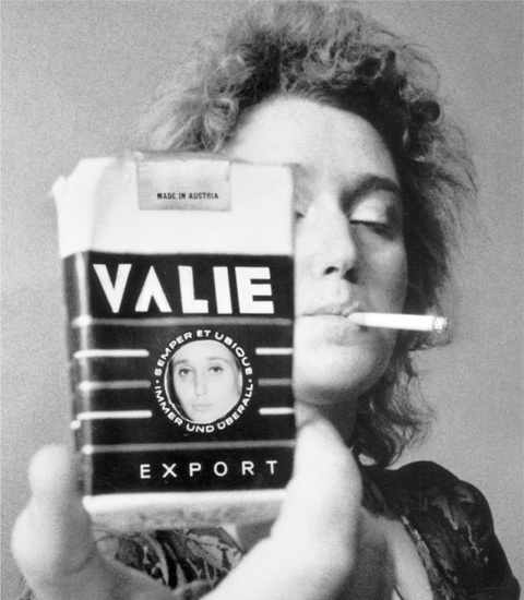 VALIE EXPORT Self--portrait (1970) copyright:the artist
