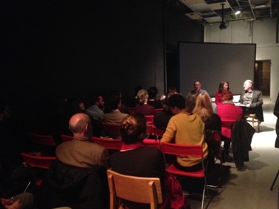 A conversation at Slought Foundation took place on December 6th between Thierry de Duve, Soun-Gui KIm, and Jean Michel Rabaté.