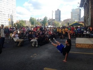 Hip Hop Fundamentals had young audience members cheering.