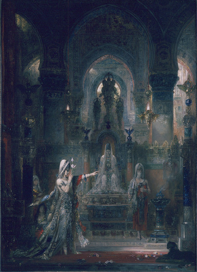  Gustave Moreau, Soleme Dancing before Herod (1876)