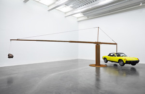“Chris Burden: Extreme Measures” at New Museum, New York, 2013. Courtesy New Museum. Photo: Benoit Pailley.